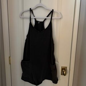 FP Movement by Free People Charcoal Midi Dress